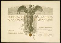 Diploma di benemerenza per i Corsi di preparazione militare - Roma, 5 maggio 1916 