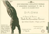 XVIII Concorso Ginnastico Federale e II Concorso Nazionale FF.GG. C. - Milano, 28-30 maggio 1937