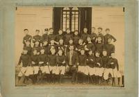 La squadra di ginnastica della Regia Scuola Tecnica Plana - giugno 1894